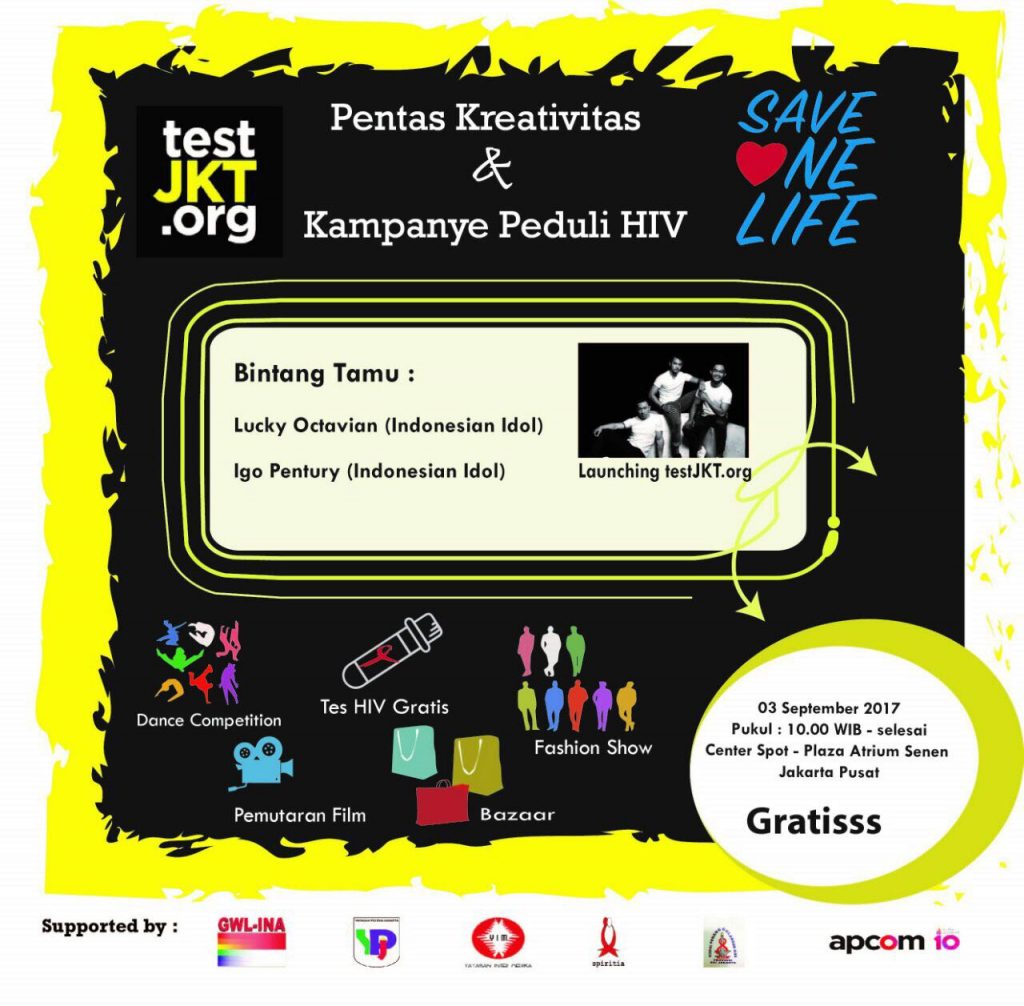 Pentas Kreativitas & Kampanye Peduli HIV DKI Jakarta