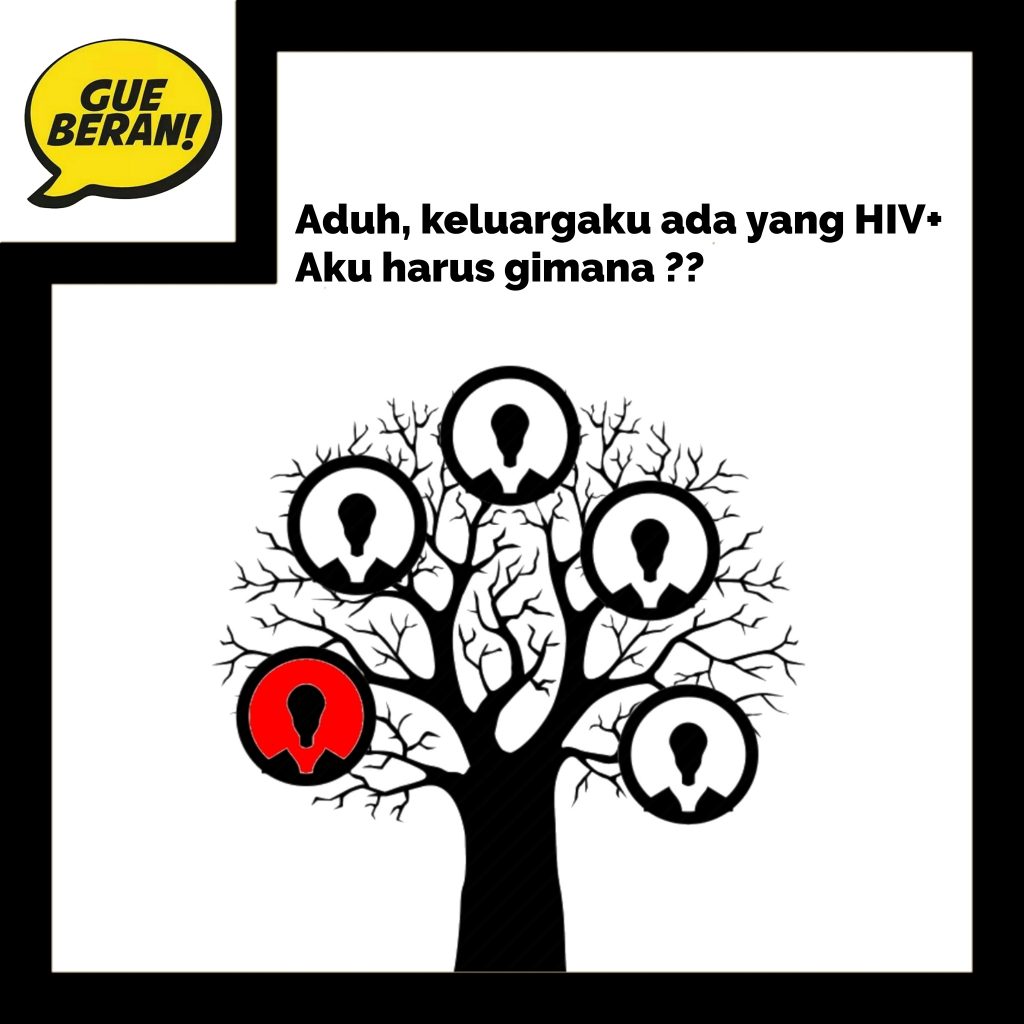 “Aduh, keluargaku ada yang HIV +! Aku harus gimana?”